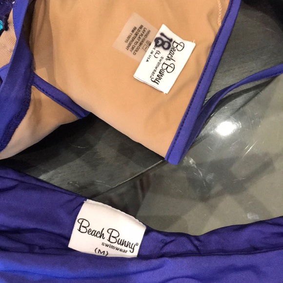 Beach bunny floral bikini sapphire - Picture 3 of 4